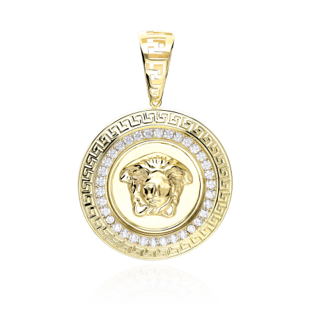 Colgante Medusa Oro 18k "Aue"