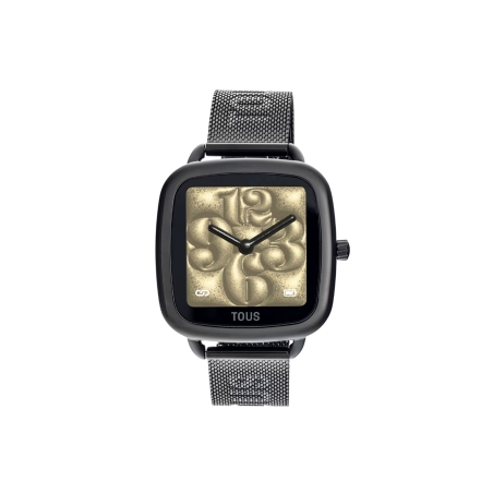 Reloj Tous smartwatch con correa de acero ip negro D-Connect 300358084