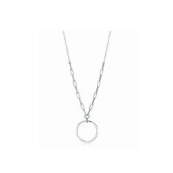 Collar Viceroy Trend de plata de ley con diferentes eslabones y anilla 13053C000-00