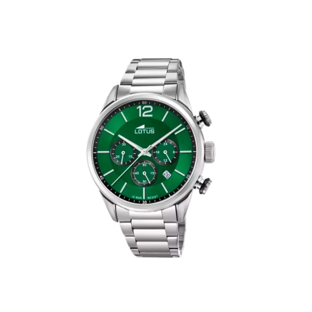 Reloj Lotus hombre esfera verde 18688/4