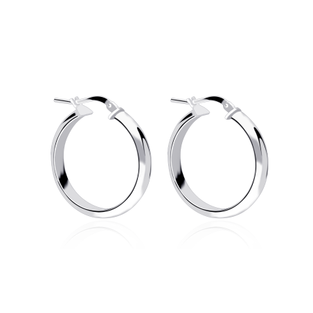 Aros plata primera ley 26mm "Galo"