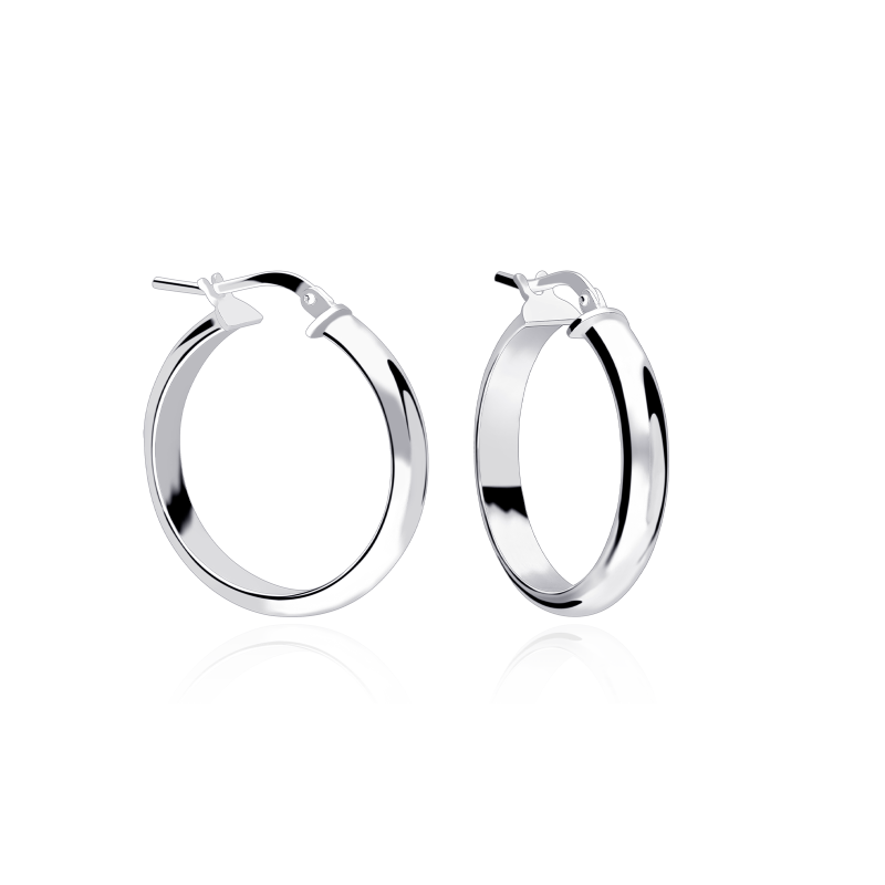 Aros plata primera ley 26mm "Galo"