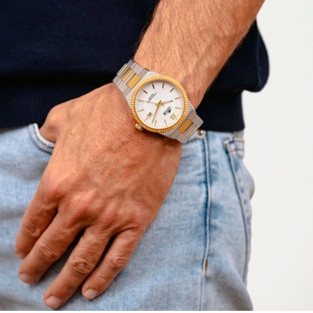 Reloj Lotus hombre Freedom esfera plateada 18836/1