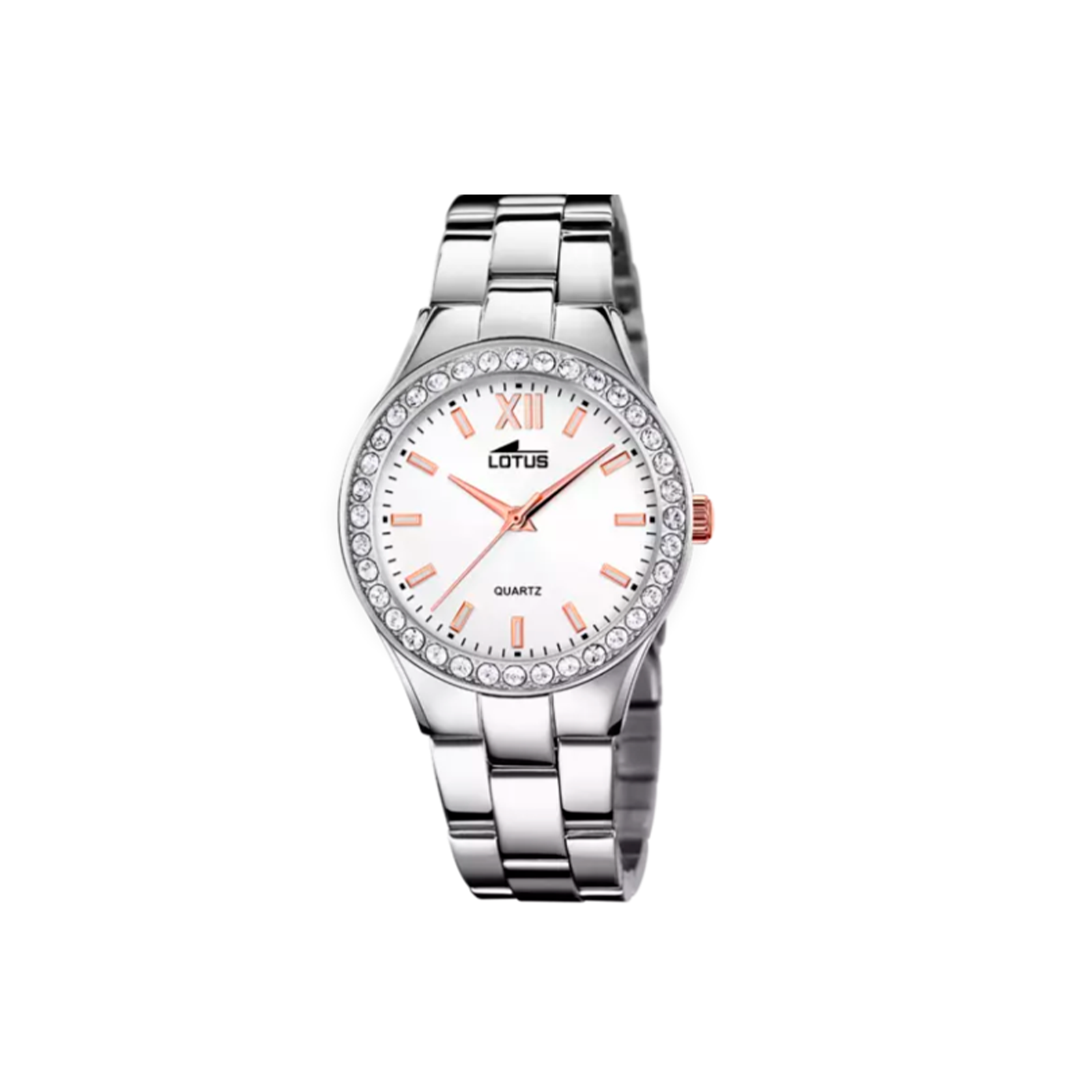 Reloj Lotus mujer Bliss esfera plateada y circonitas 18883/1