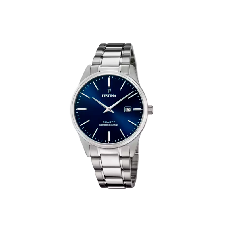 Reloj Festina hombre Classics esfera azul añil F20511/3