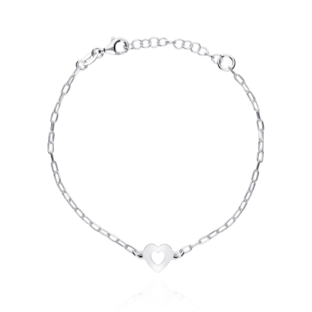 Pulsera plata primera ley "Mi amor"