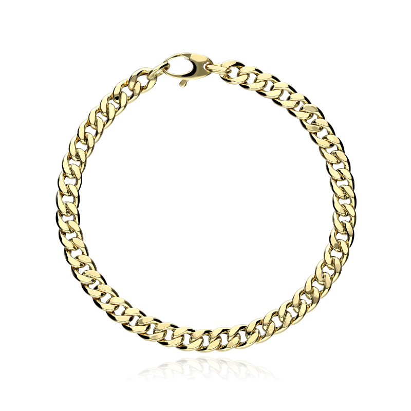 Pulsera Barbada Oro 18k "Aria"