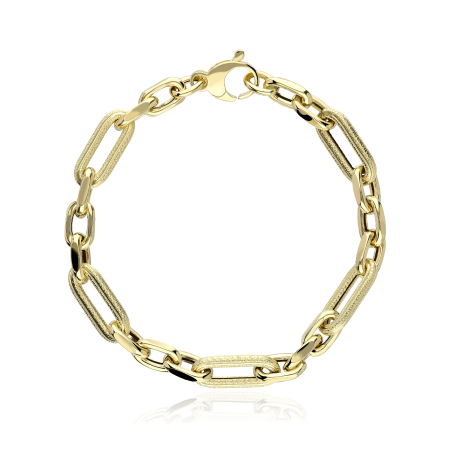 Pulsera Oro 18k Eslabones ovales "Aaria"