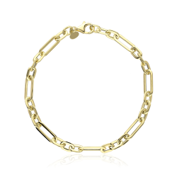 Pulsera Oro 18k Eslabones Ovales  Aichtal 