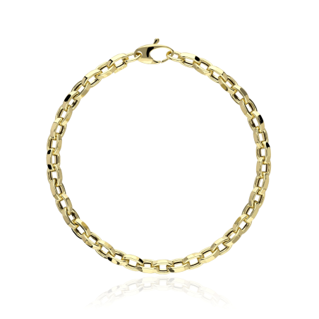 Pulsera Oro 18k eslabones "Milar"