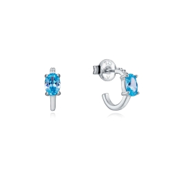 Pendientes Viceroy Circonita Aguamarina 13155E000-33