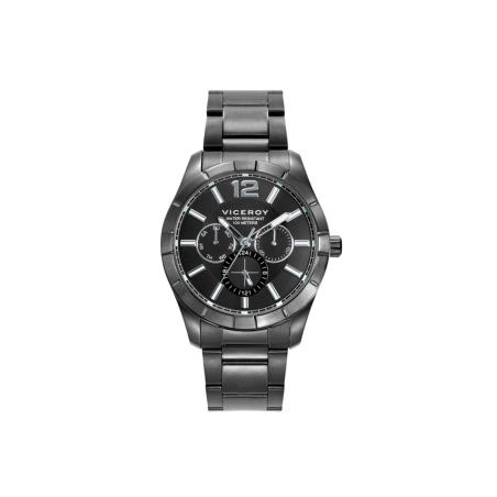 Reloj Viceroy Hombre Magnum caja y brazalete de acero en Ip gris 401333-15