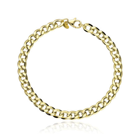 Pulsera Oro 18k Eslabones Tipo Barbados "Milo"