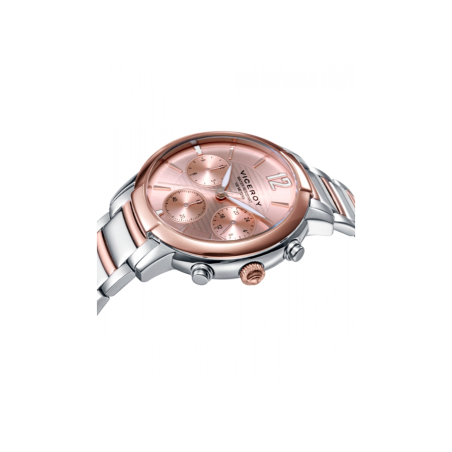 Reloj Viceroy mujer chic oro rosa y plateado 401206-75