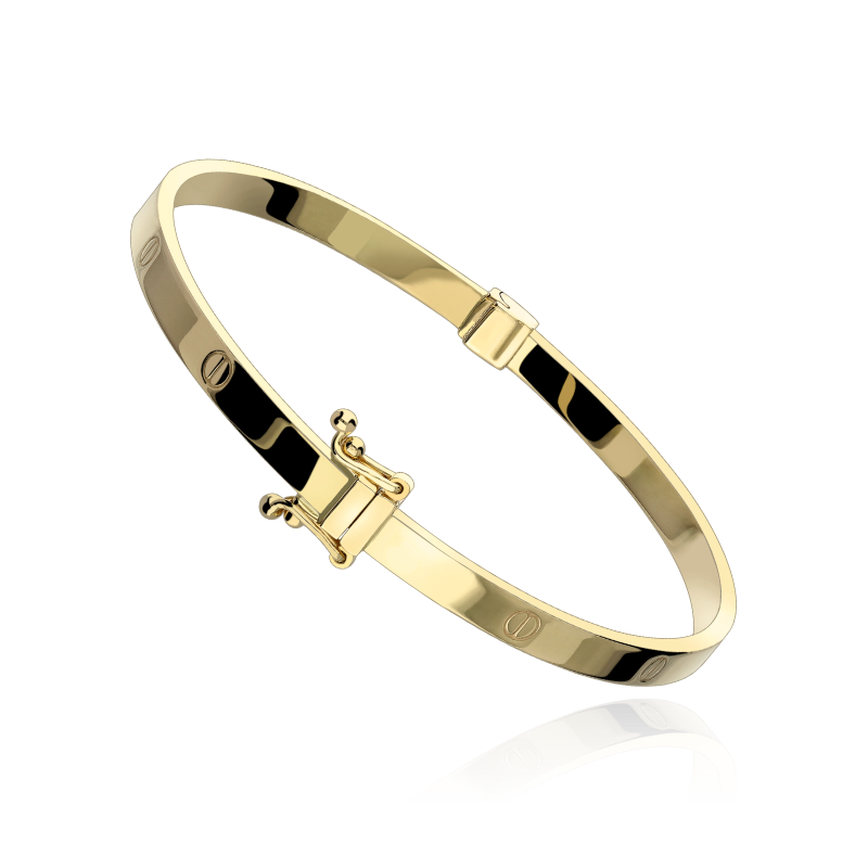 Pulsera Rígida Oro 18k "Altena"