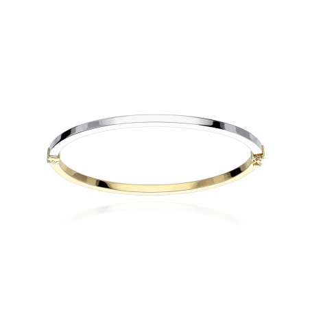 Pulsera Rígida Oro 18k Bicolor "Allstedt"