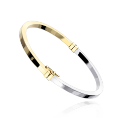 Pulsera R  gida Oro 18k Bicolor  Allstedt 