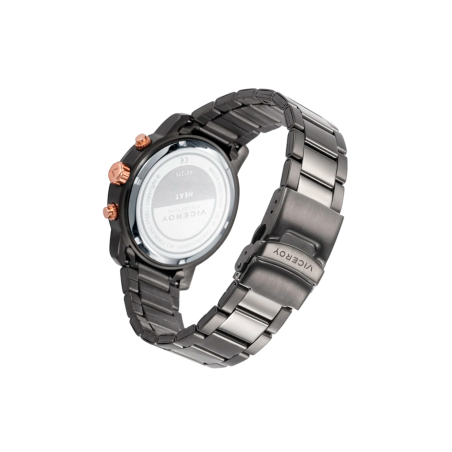 Reloj Viceroy hombre Heat acero con cronógrafo y esfera negra 401275-57