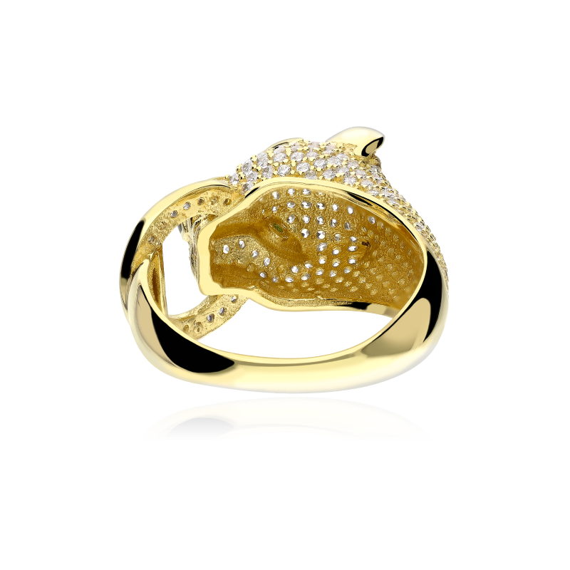 Anillo Pantera Oro 18k "Wakan" Joyerías Sánchez