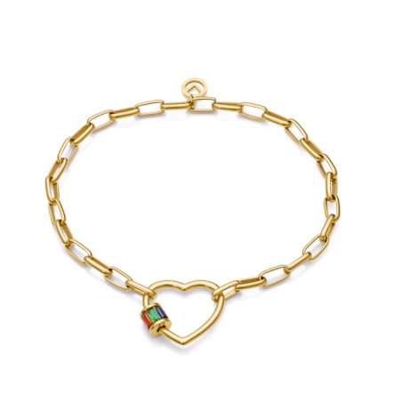 Pulsera Viceroy mujer Love acero Ip dorado motivo de corazón 1499P01012