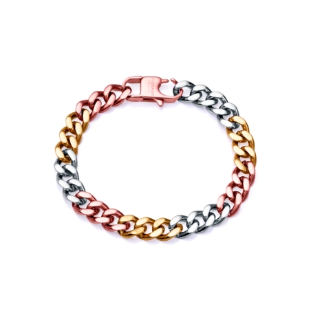 Pulsera Viceroy Eslabones En Tres Tonos 1454P01019