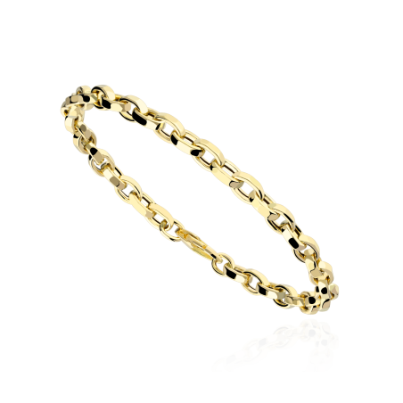 Pulsera Oro 18k eslabones "Milar"