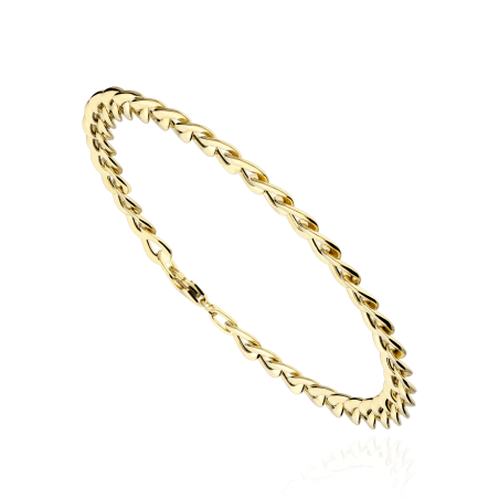 Pulsera Oro 18k Eslabones Tipo Barbados "Milo"