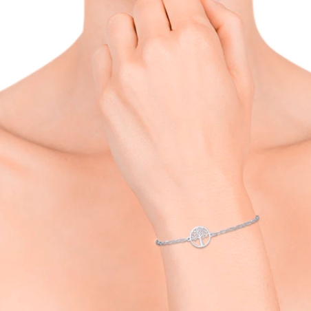 Pulsera Viceroy Trend mujer plata de ley con motivo del árbol de la vida 1330P000-08