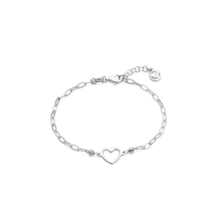 Pulsera Viceroy mujer plata de primera ley y motivo de corazón 1331P000-08