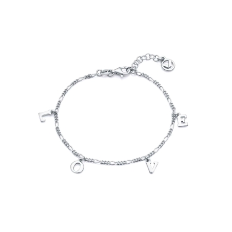 Pulsera Viceroy Trend mujer plata ley con motivo letras Love 1335P000-08