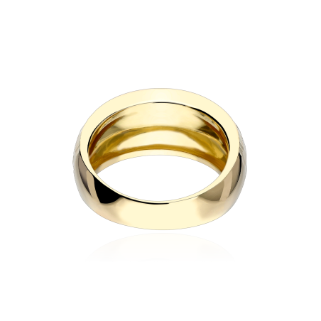 Anillo "Mirror" Oro 18k facetado