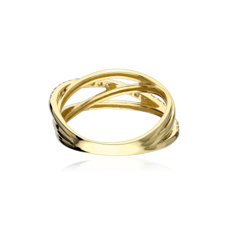 Anillo Oro 18k con Circonitas "Arendsee"