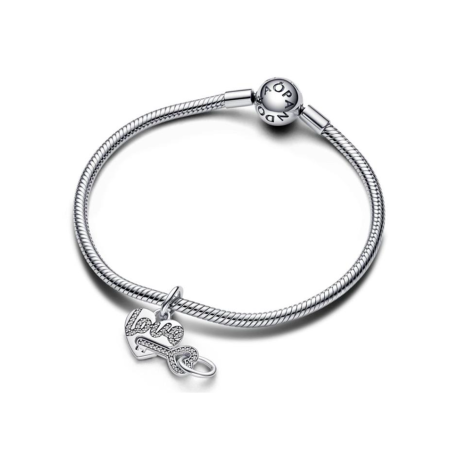 Charm Pandora Colgante Divisible Corazón y Llave 793081C01