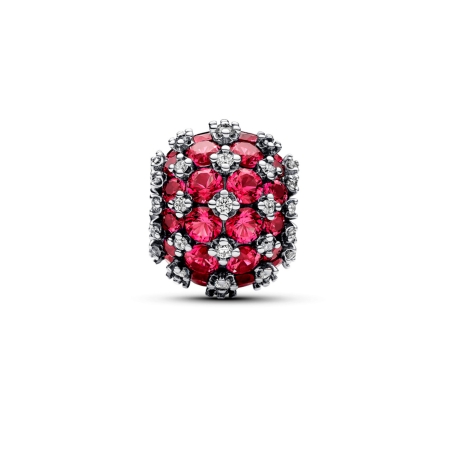 Charm Pandora Redondo Brillante en Pavé rosa 792630C03