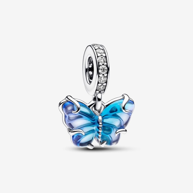 Charm Pandora Colgante Cristal de Murano Mariposa 792698C01 Charm Pandora Colgante Cristal de Murano Mariposa 792698C01