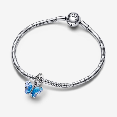 Charm Pandora Colgante Cristal de Murano Mariposa 792698C01