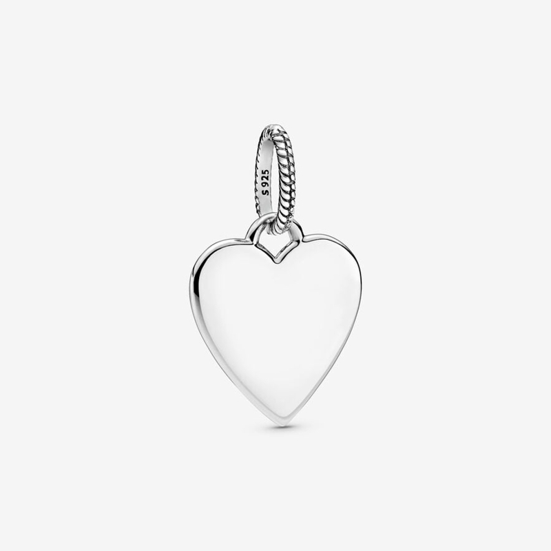 Colgante Pandora Medalla Corazón Grabable 398914C00