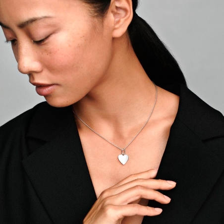 Colgante Pandora Medalla Corazón Grabable 398914C00