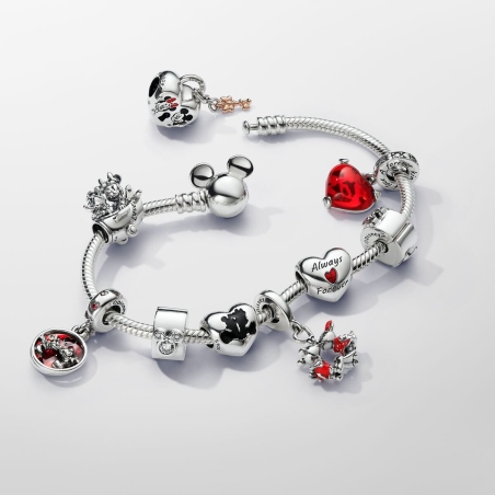 Charm Pandora Corazón Mickey & Minnie 793092C01