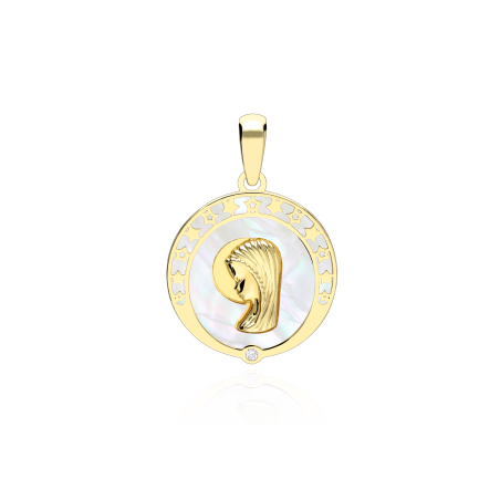 Medalla Virgen oro 18k