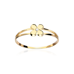 Anillo Oro 18k y Circonita "Sülze"