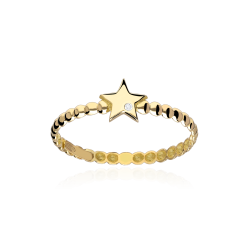 Anillo Oro 18k y diamante 0.004cts "Düben"