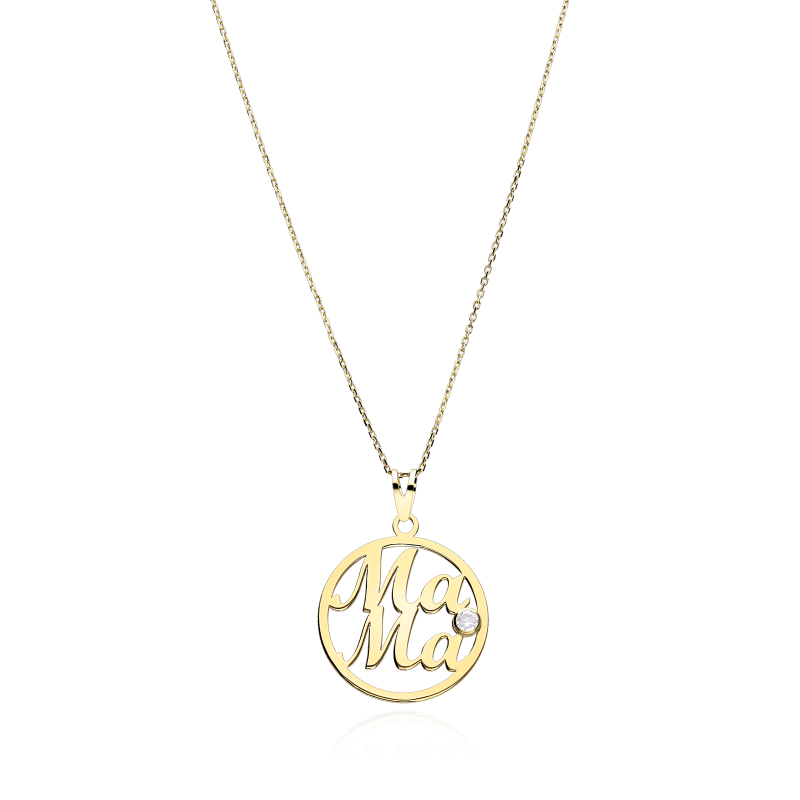 Gargantilla Mamá Oro 18k "Bebra"