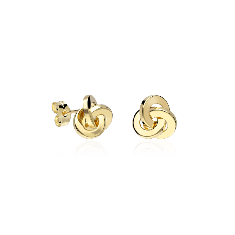 Pendientes Oro 18k "Entrelazados"