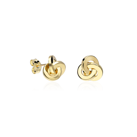 Pendientes Oro 18k "Entrelazados"