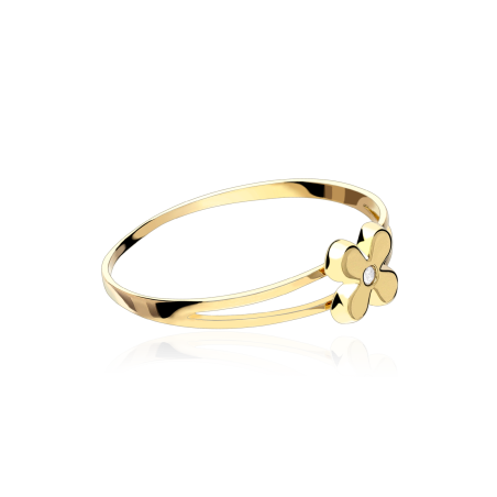 Anillo Oro 18k y Circonita "Sülze"