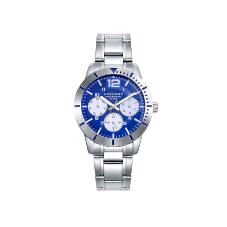 Reloj Viceroy Niño Acero + Pulsera de piel trenzada 401357-34