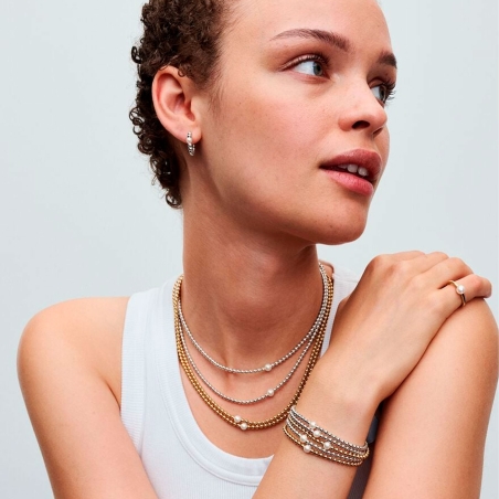 Collar Pandora Perla Cultivada de Agua Dulce y Cuentas 393176C01-45