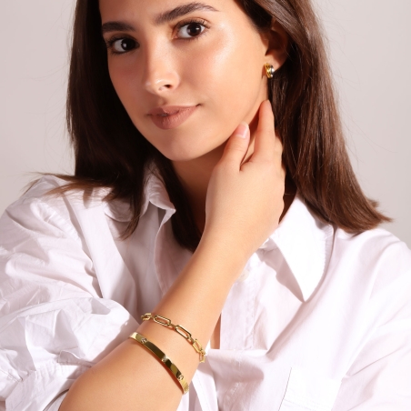 Pulsera Oro 18k eslabones "Opra"