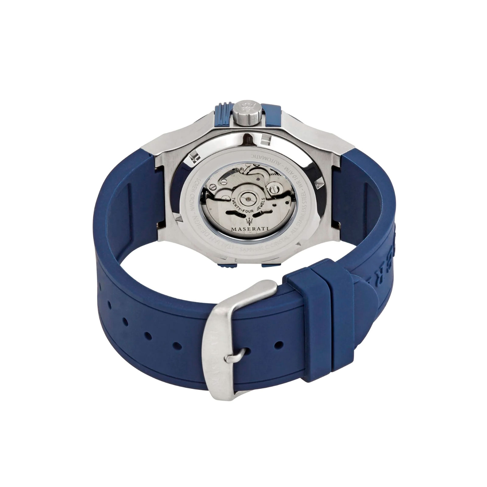 Reloj Maserati Potenza acero correa azul R8821108035 Joyerías